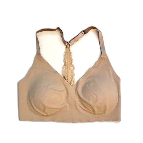 True‎ Body Triangle Lace Racerback Bra Bralette Desert Medium - Picture 2 of 6